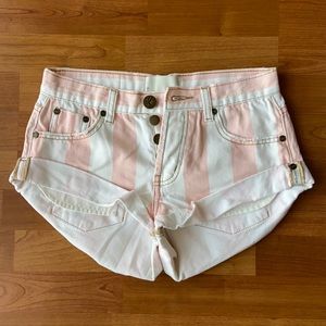 One teaspoon striped shorts